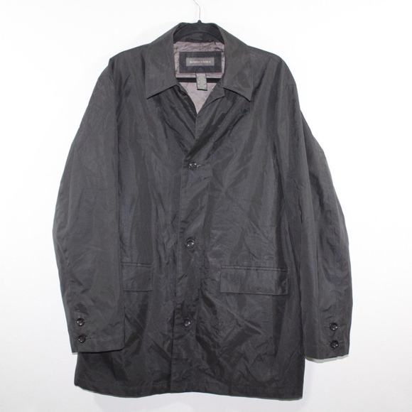 Banana Republic Other - Banana Republic Full Button Rain Trench Coat Black Banana Republic Other - Banana Republic Full Button Rain Trench Coat Black